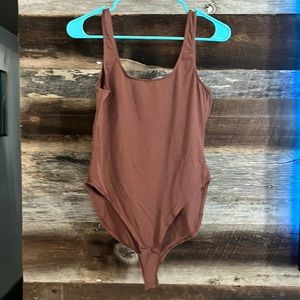Brown bodysuit